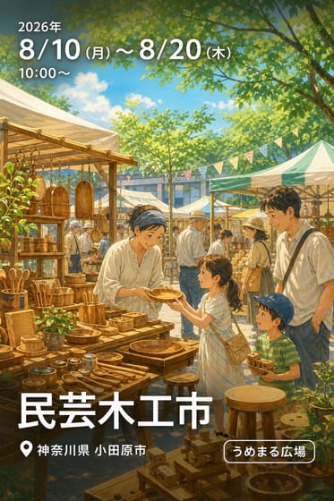 民芸木工市