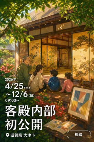 客殿内部 初公開