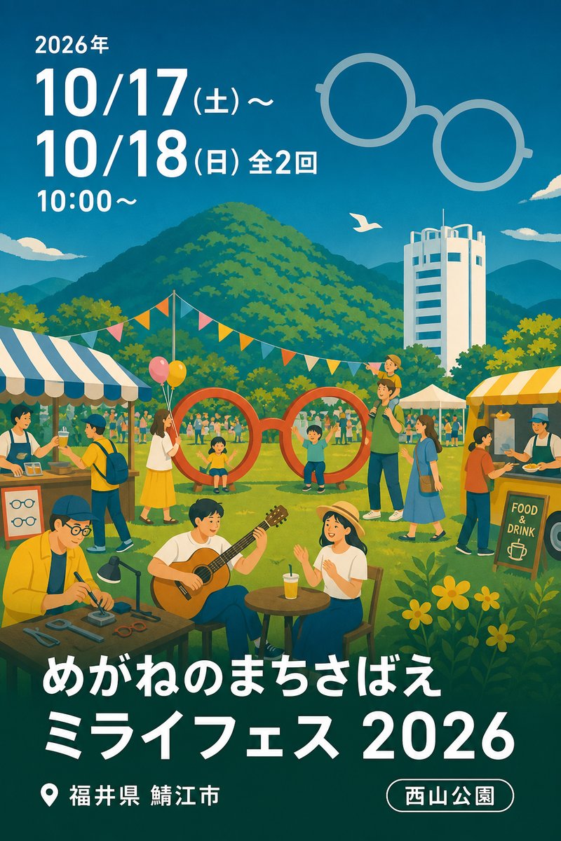 めがねのまちさばえ ミライフェス 2026