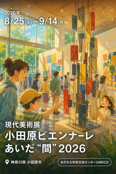 現代美術展 小田原ビエンナーレ あいだ “間” 2026