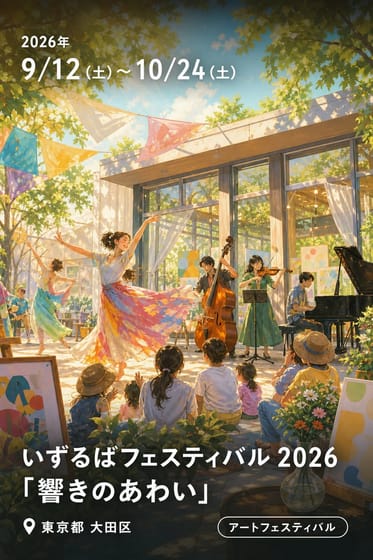 いずるばフェスティバル 2026 「響きのあわい」
