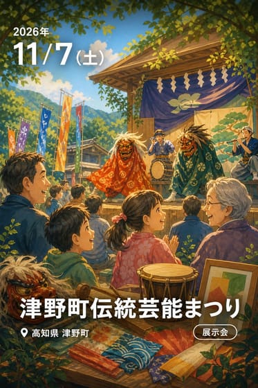 津野町伝統芸能まつり