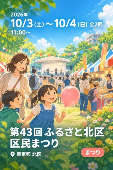 第43回ふるさと北区区民まつり