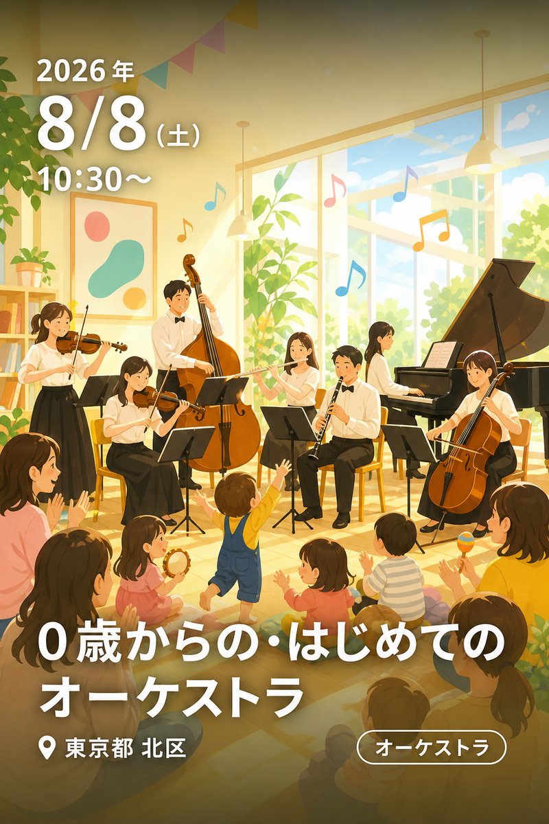 0歳からの・はじめてのオーケストラ