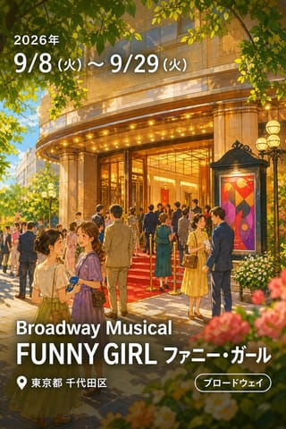 Broadway Musical FUNNY GIRL ファニー・ガール