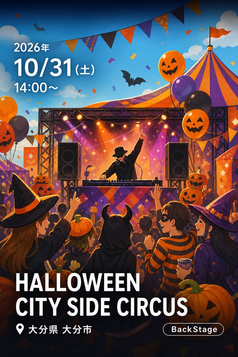 HALLOWEEN CITY SIDE CIRCUS