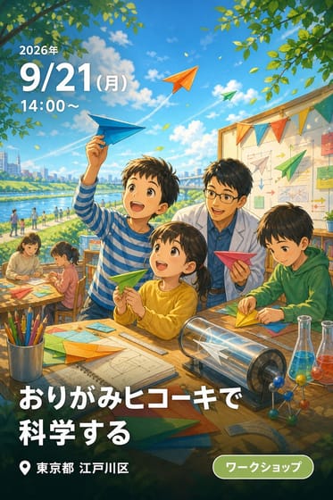 おりがみヒコーキで科学する