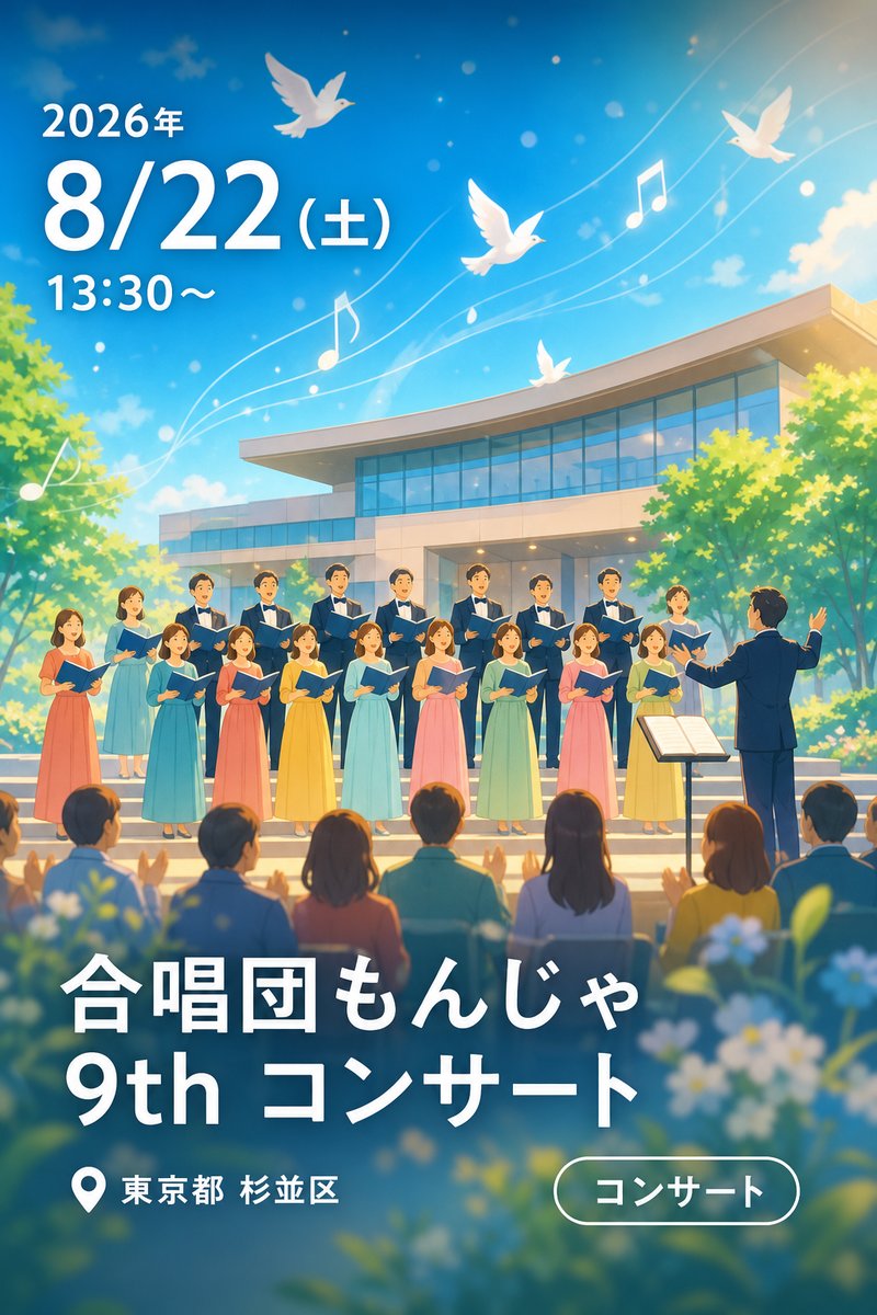 合唱団もんじゃ 9th コンサート