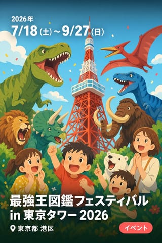 最強王図鑑フェスティバル in 東京タワー 2026