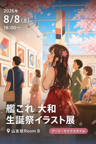 🚢艦隊これくしょん 艦これ 大和 生誕祭 ｲﾗｽﾄ展
