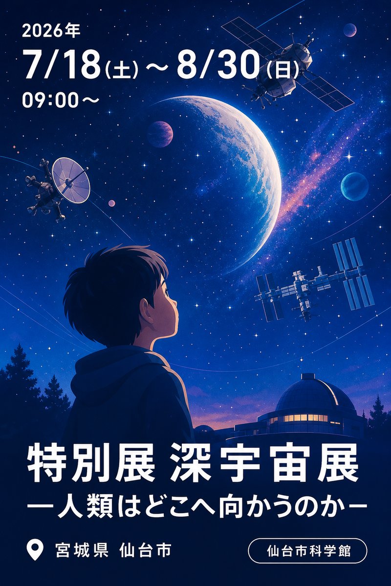 特別展 深宇宙展 —人類はどこへ向かうのか—
