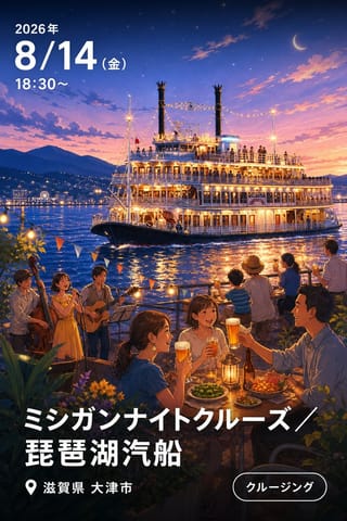 ミシガンナイトクルーズ／琵琶湖汽船