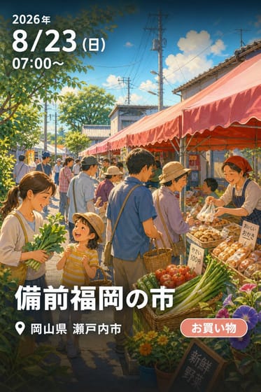 備前福岡の市