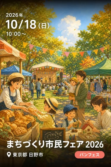 まちづくり市民フェア 2026