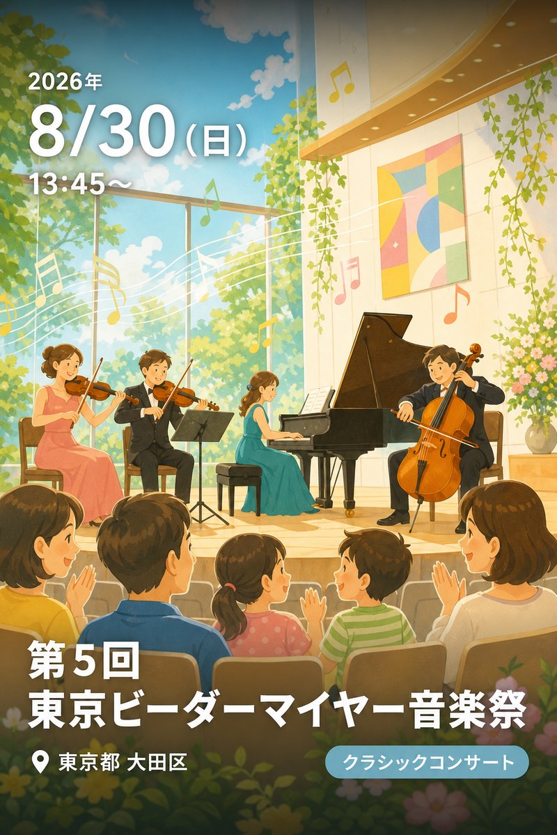 第5回 東京ビーダーマイヤー音楽祭