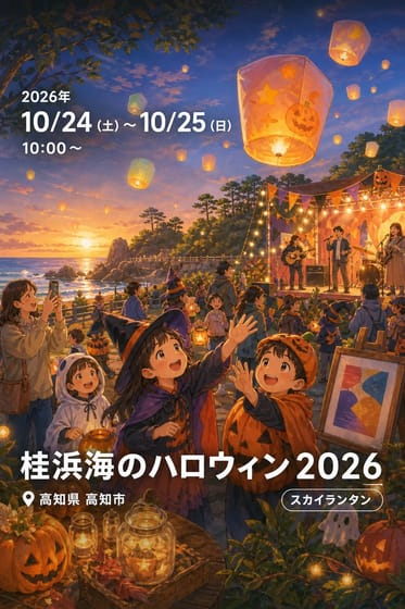 桂浜海のハロウィン2026