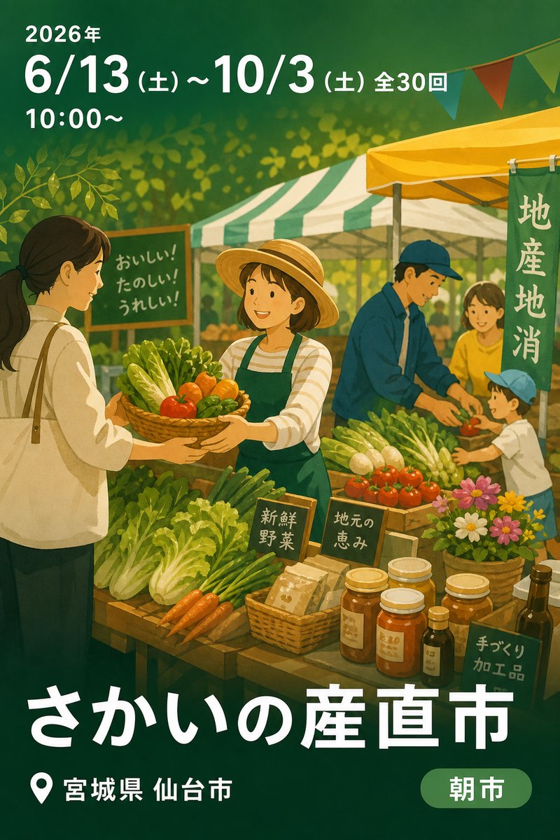 さかいの産直市