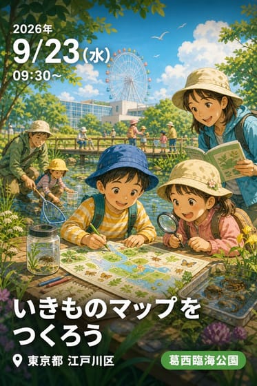いきものマップをつくろう