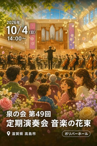 泉の会 第49回 定期演奏会 音楽の花束