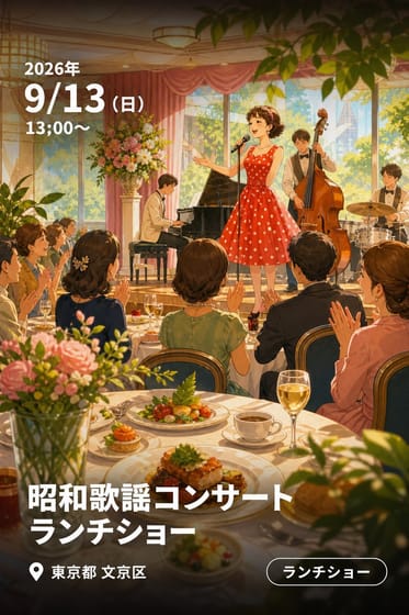 昭和歌謡コンサート ランチショー（文京区）