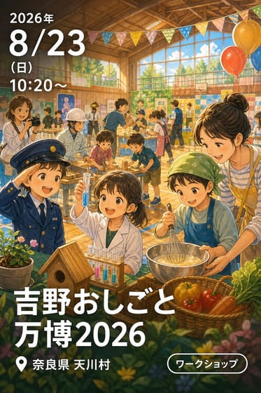 吉野おしごと万博2026