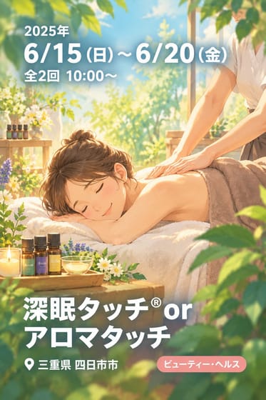 深眠タッチ®️orアロマタッチ