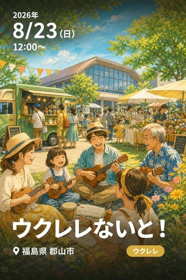 ウクレレないと!