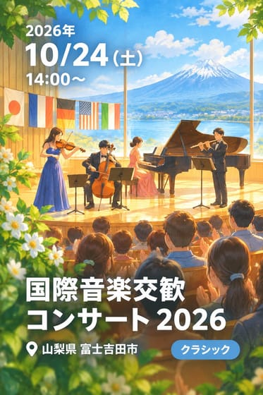 国際音楽交歓コンサート 2026