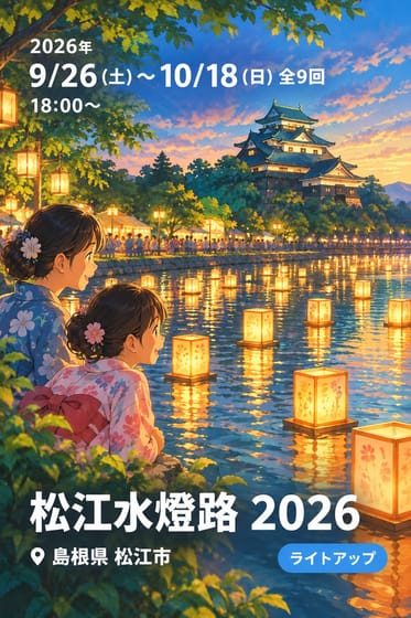 松江水燈路 2026