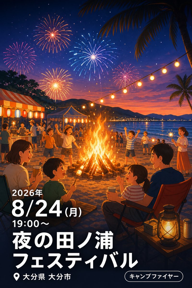 夜の田ノ浦フェスティバル