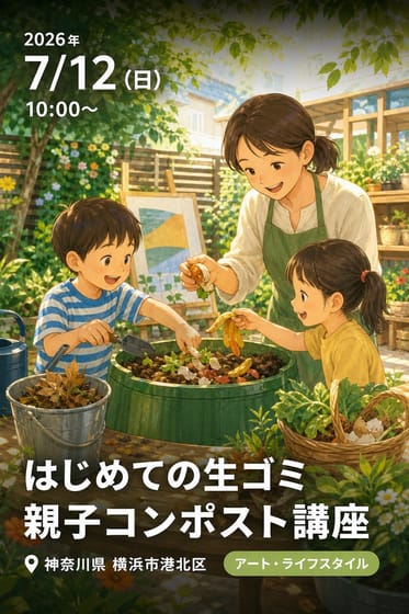 はじめての生ゴミ親子コンポスト講座