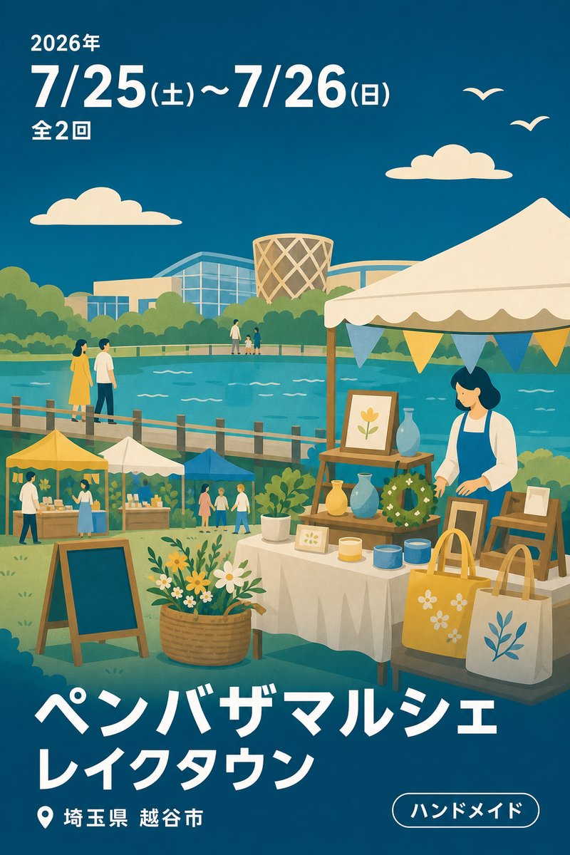 ペンバザマルシェ レイクタウン