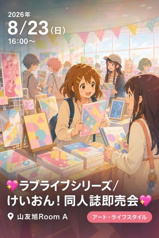 💖 ﾗﾌﾞﾗｲﾌﾞｼﾘｰｽﾞ/けいおん！同人誌即売会💖