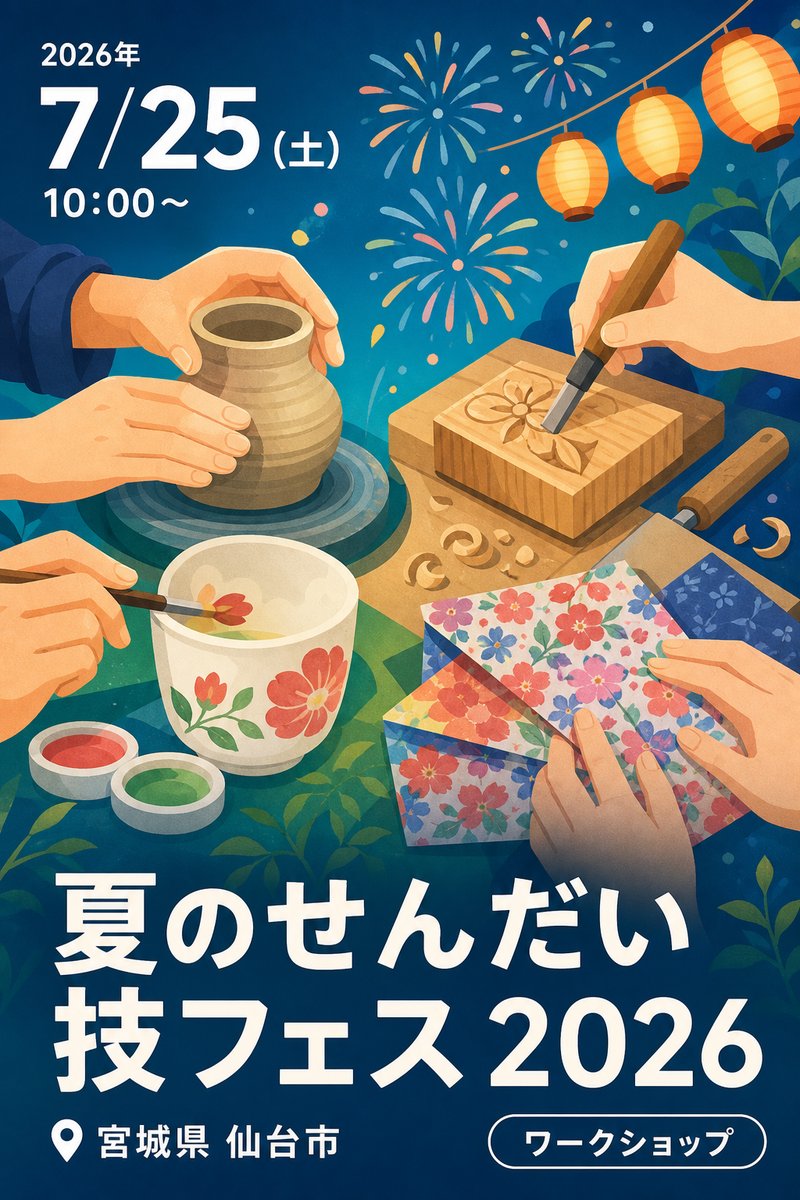 夏のせんだい 技フェス 2026