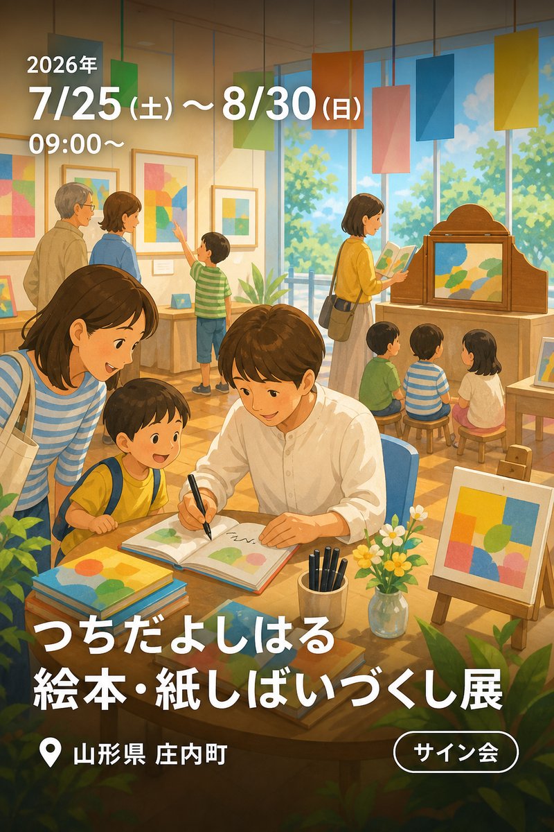 つちだよしはる 絵本・紙しばいづくし展
