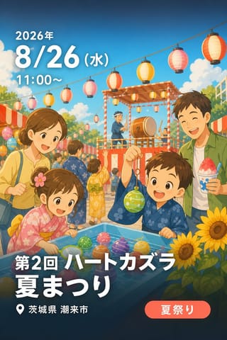 第2回 ハートカズラ 夏まつり