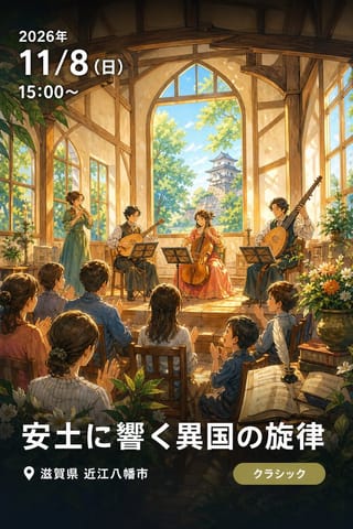 安土に響く異国の旋律