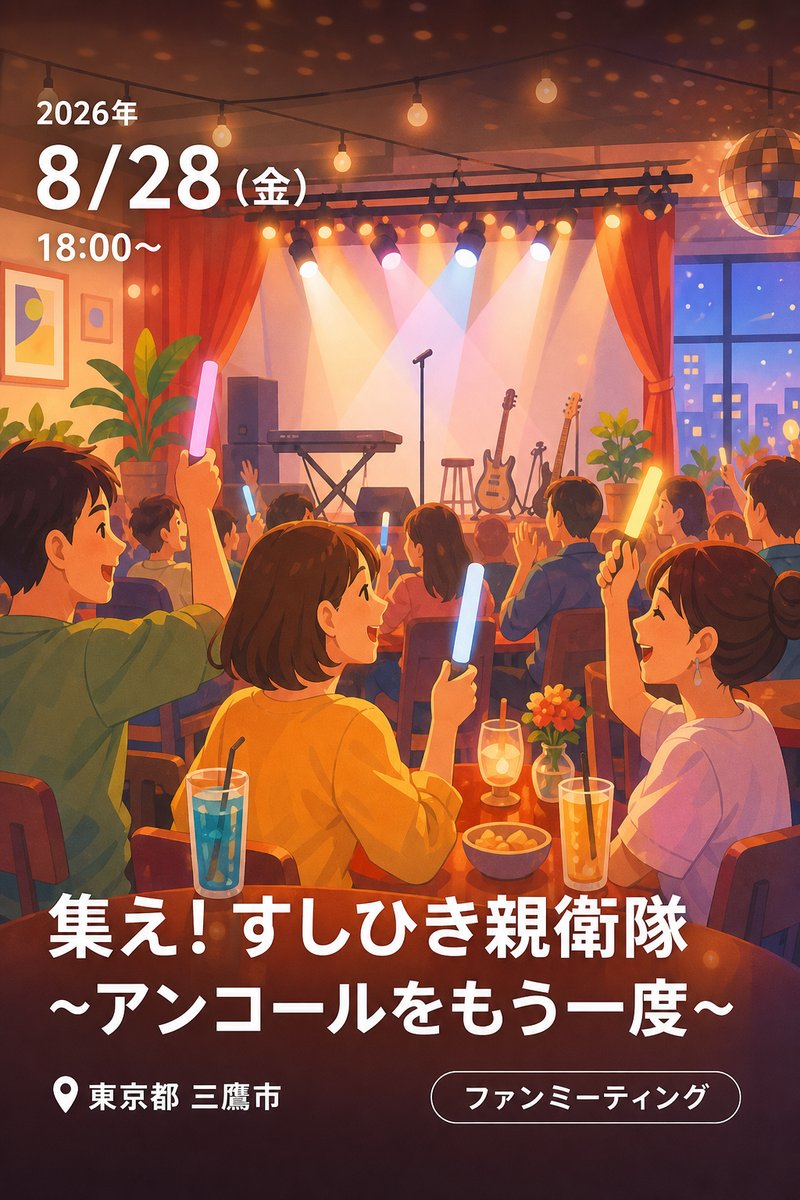 集え! すしひき親衛隊 ~アンコールをもう一度~