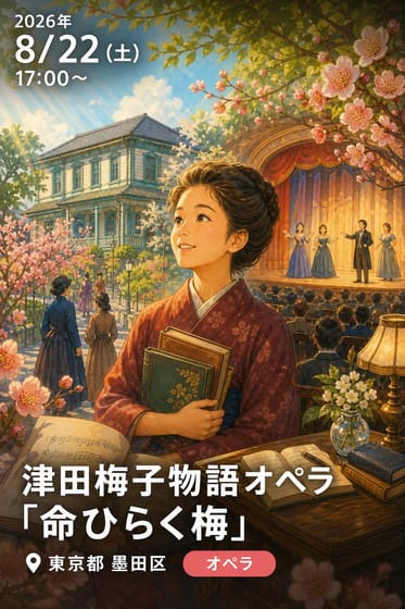 津田梅子物語オペラ「命ひらく梅」