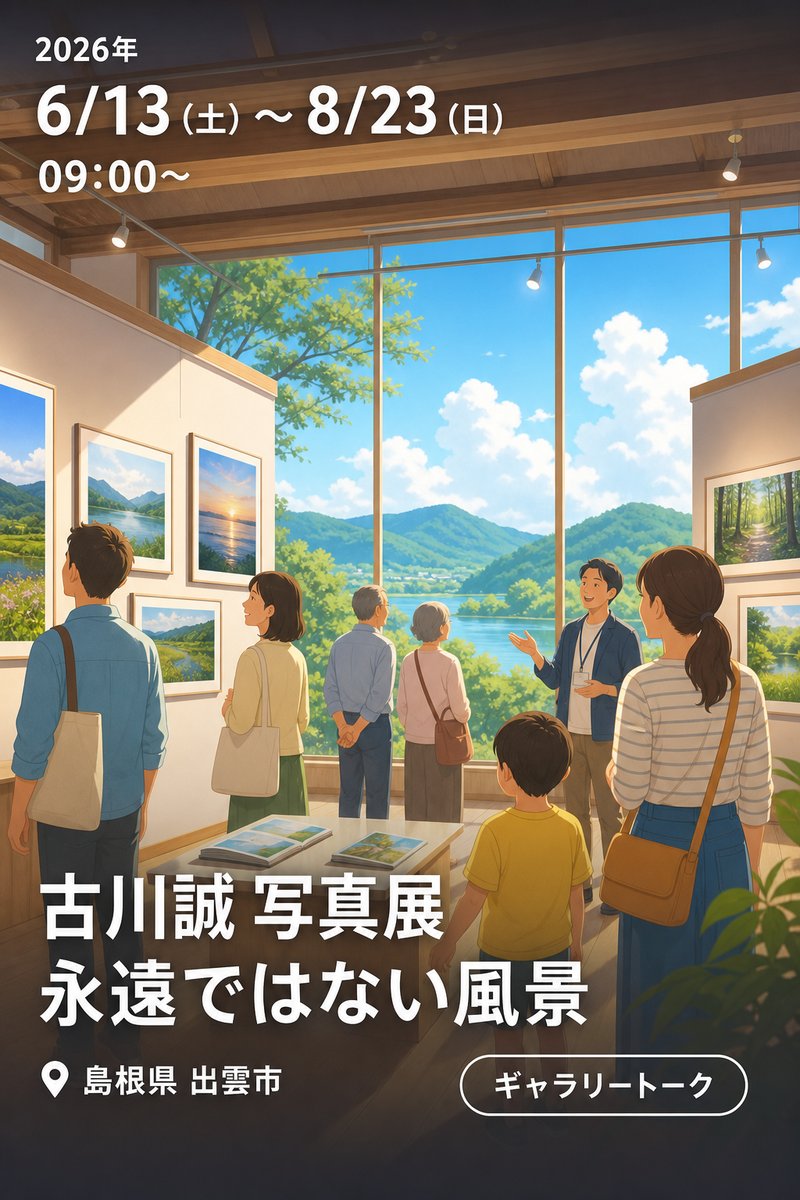古川誠 写真展 永遠ではない風景