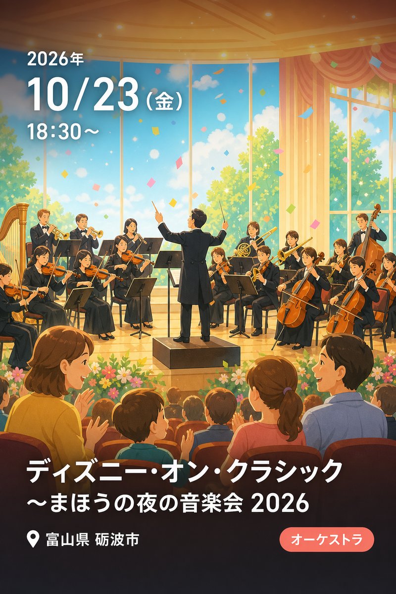 ディズニー・オン・クラシック 〜まほうの夜の音楽会 2026
