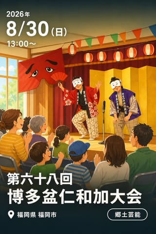 第六十八回 博多盆仁和加大会