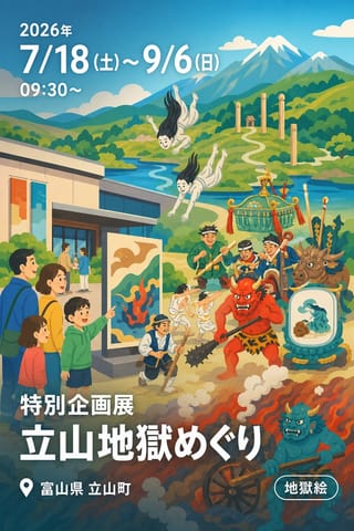 特別企画展 立山地獄めぐり
