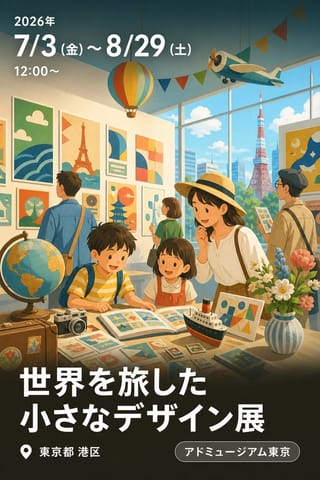 世界を旅した小さなデザイン展