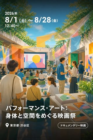 パフォーマンス・アート：身体と空間をめぐる映画祭