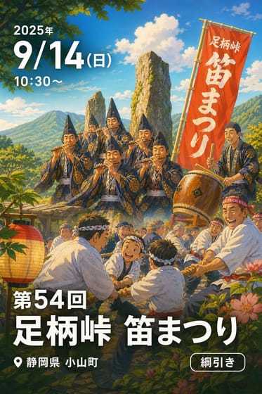 第54回 足柄峠 笛まつり
