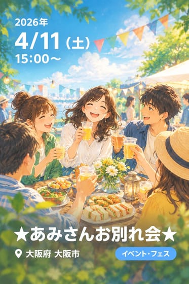 ⭐︎あみさんお別れ会⭐︎