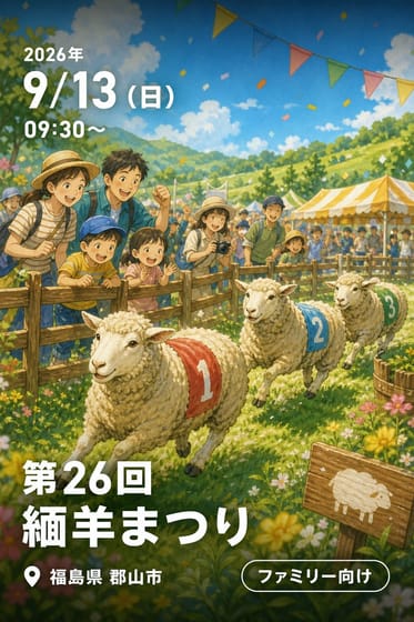 第26回 緬羊まつり