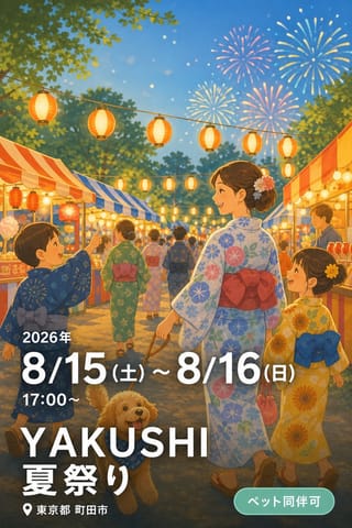 YAKUSHI 夏祭り