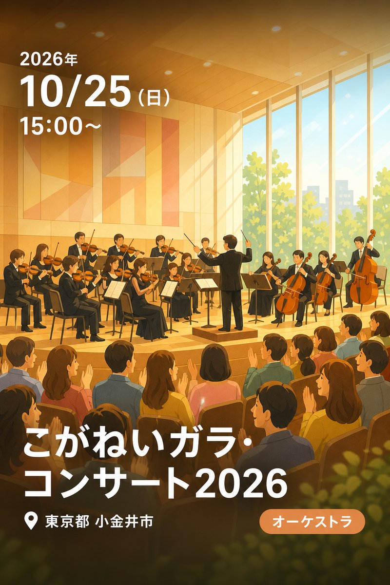 こがねいガラ・コンサート2026